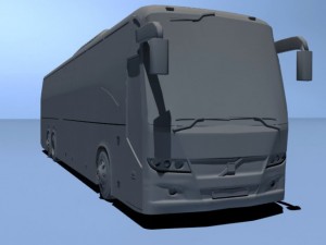 volvo 9700 bus Model 3D