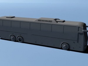 volvo 9700 bus Model 3D