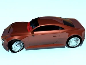 audi etron spyder concept 3D Model