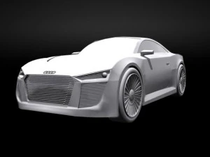 audi etron spyder concept 3D Model