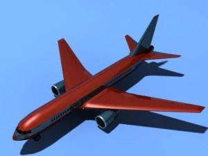 boeing 767 airplane 3D Model