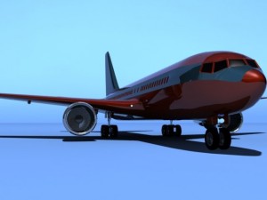 boeing 767 airplane 3D-Modell