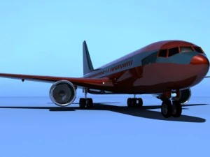 boeing 767 airplane 3D Model