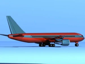 boeing 767 airplane 3D Model