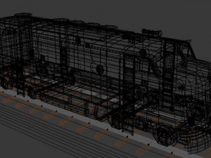 diesel locomotive 3D-Modell