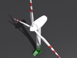 wind turbine 3Dモデル