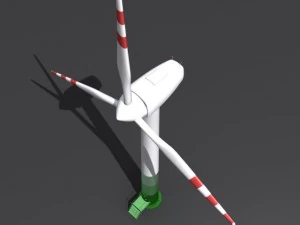 wind turbine 3D Model