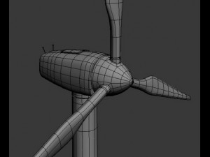 wind turbine 3Dモデル