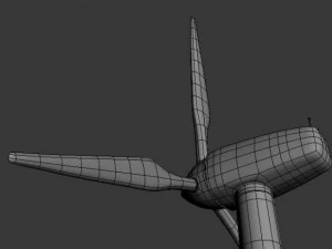 wind turbine 3D Model