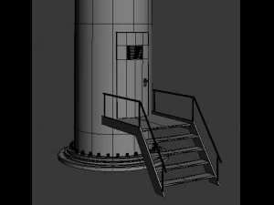 wind turbine 3D Model