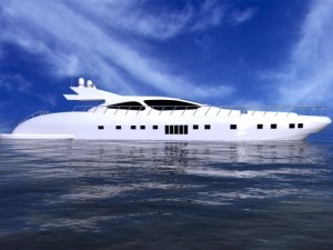 motor yacht 3D Model
