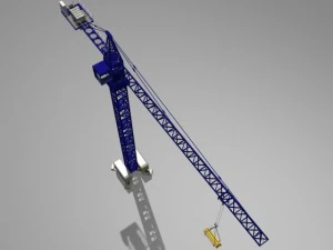 tower crane 3D Model
