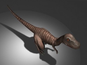 dinosaur trex 3D 模型