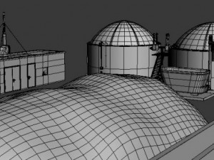 biogas plant 3D Модель