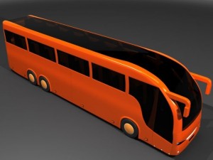 concept bus Model 3D