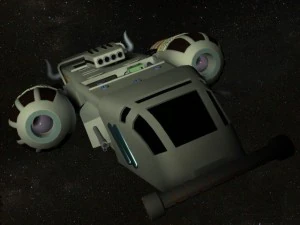 xpress fighter spacecraft 3D Model