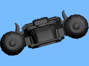 xpress fighter spacecraft 3D 模型