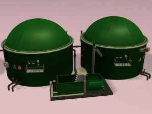 biogas plant 2 Modèle 3D