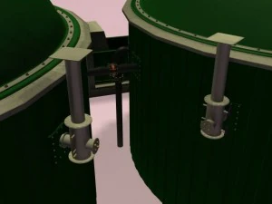 biogas plant 2 3D Model
