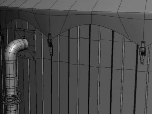 biogas plant 2 3D Model