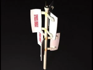 wind turbine 2 3D Model