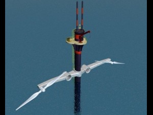 tidal generator Model 3D