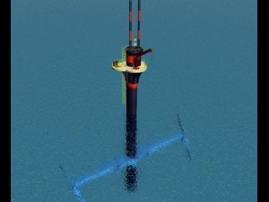 tidal generator 3D Модель