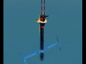 tidal generator 3D Model