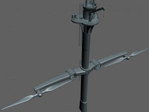 tidal generator 3D Модель