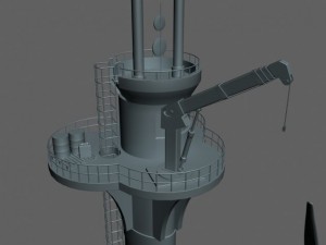 tidal generator 3D Модель