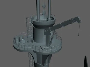 tidal generator 3D Model