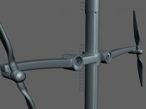 tidal generator 3D Модель