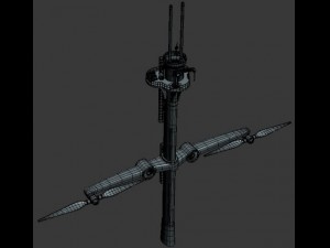 tidal generator 3D Модель
