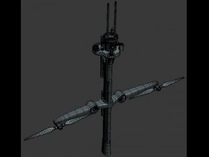 tidal generator 3D Model