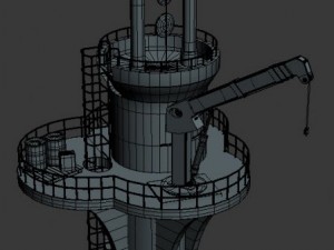 tidal generator 3D Модель