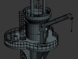 tidal generator 3D Model