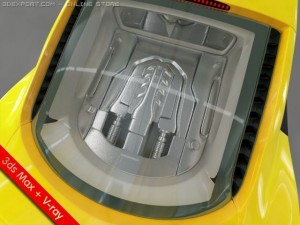 audi r8 car Model 3D
