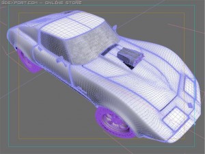 chevrolet corvette 3D Модель