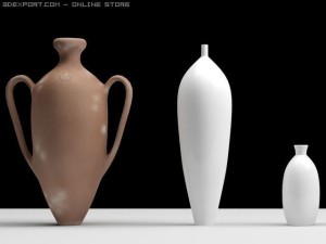amphora and vases 3D Model