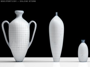 amphora and vases 3D Model