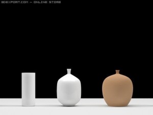 amphora and vases 3D Model