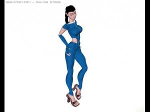 flashy 3D Model