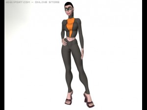 flashy 3D Model