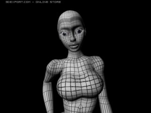 flashy 3D Model