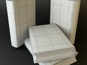 old book 1 Model 3D