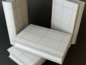 old book 5 Model 3D