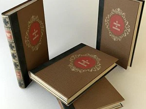 old book collection 1 3D Model