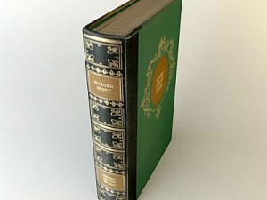 old book collection 1 3D 모델