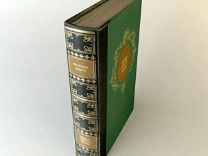 old book collection 1 3D Model