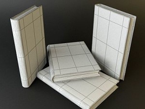 old book 6 3D Model